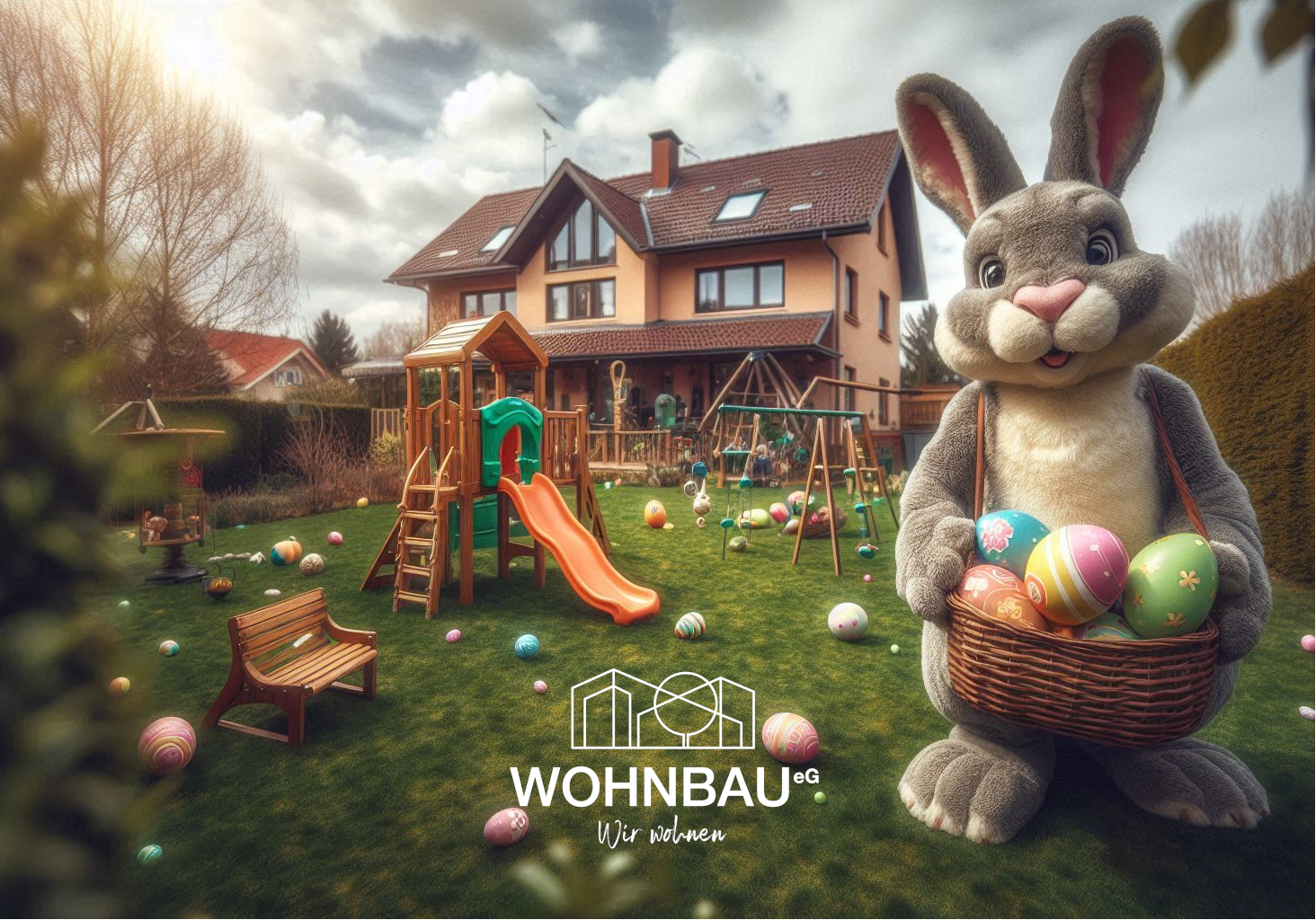 Die Wohnbau eG wünscht frohe Ostern! | WohnBau eG